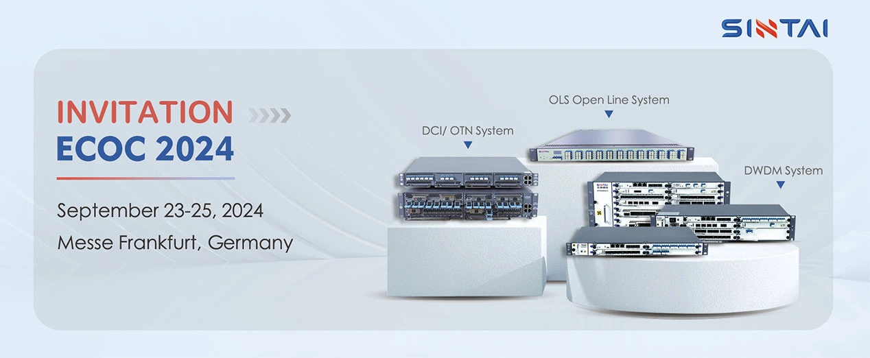 Invitation chaleureuse de l'exposition SINTAI au 2024 ECOC · Allemagne